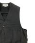 中古・古着 SASSAFRAS (ササフラス) GARDEN TOUGH VEST ブラック サイズ:S：10000円