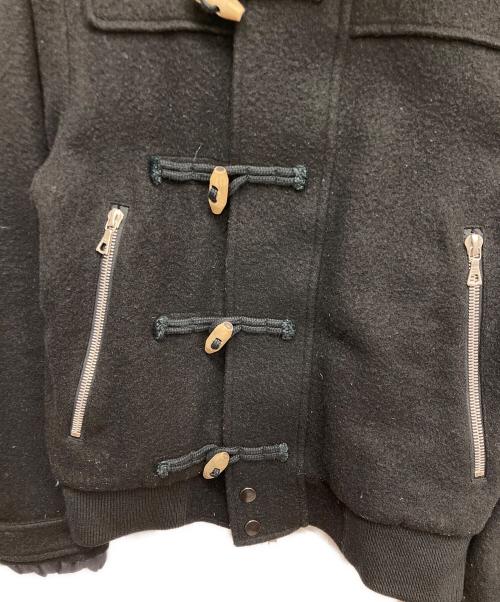 DRIES VAN NOTEN（ドリスヴァンノッテン）DRIES VAN NOTEN (ドリスヴァンノッテン) ダッフルN-2Bショートジャケット ブラック サイズ:Sの古着・服飾アイテム