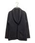 LARDINI（ラルディーニ）の古着「ニットショールカラージャケット」｜ブラック