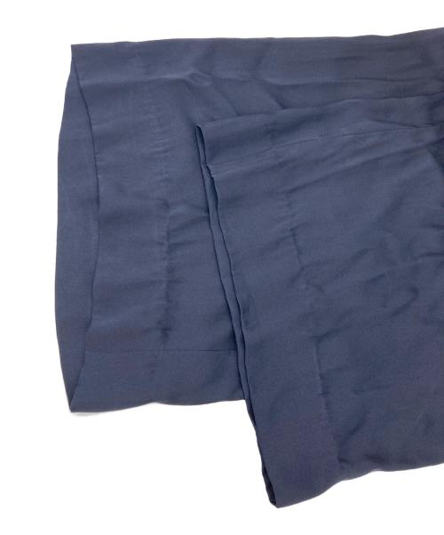 MUSE（ミューズ）MUSE (ミューズ) SILK SATIN イージーパンツ ネイビー サイズ:34の古着・服飾アイテム