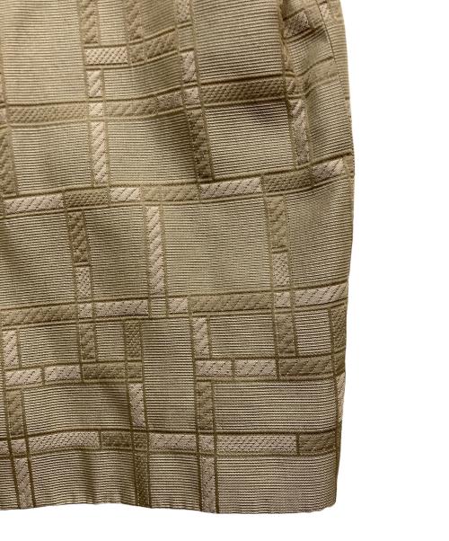 nooy（ヌーイ）nooy (ヌーイ) ジャガードジャケット ベージュ サイズ:-の古着・服飾アイテム