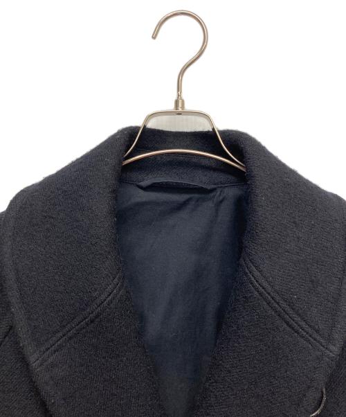 COMOLI（コモリ）COMOLI (コモリ) ウール ショールカラーコート ネイビー サイズ:1の古着・服飾アイテム