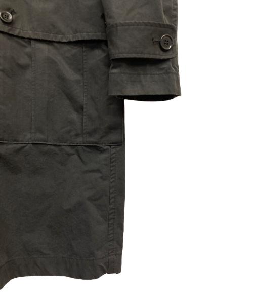 UNDERCOVER（アンダーカバー）UNDERCOVER (アンダーカバー) バークロスアーミーポケット オーバーコート ブラック サイズ:2の古着・服飾アイテム
