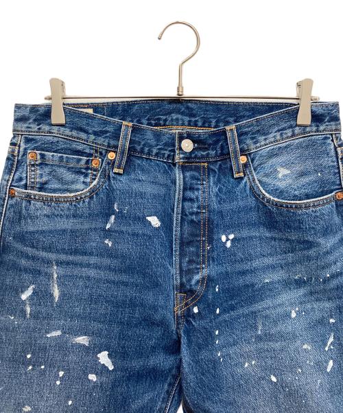 LEVI'S PReMIUM（リーバイス プレミアム）LEVI'S PReMIUM (リーバイス プレミアム) JOURNAL STANDARD (ジャーナルスタンダード) 501ペイントデニムパンツ インディゴ サイズ:W32 L28の古着・服飾アイテム