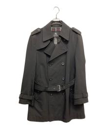 BURBERRY BLACK LABEL（バーバリーブラックレーベル）の古着「トレンチコート」｜ブラック