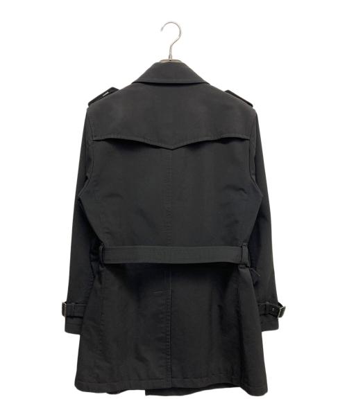 BURBERRY BLACK LABEL（バーバリーブラックレーベル）BURBERRY BLACK LABEL (バーバリーブラックレーベル) トレンチコート ブラック サイズ:Lの古着・服飾アイテム