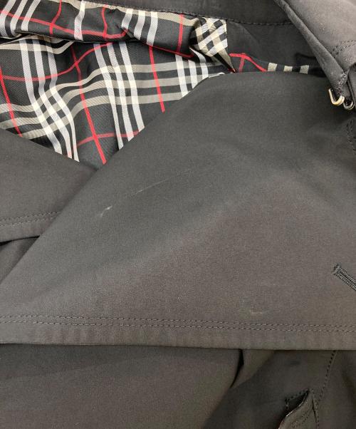 BURBERRY BLACK LABEL（バーバリーブラックレーベル）BURBERRY BLACK LABEL (バーバリーブラックレーベル) トレンチコート ブラック サイズ:Lの古着・服飾アイテム