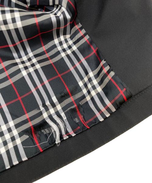 BURBERRY BLACK LABEL（バーバリーブラックレーベル）BURBERRY BLACK LABEL (バーバリーブラックレーベル) トレンチコート ブラック サイズ:Lの古着・服飾アイテム