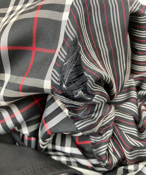 BURBERRY BLACK LABEL（バーバリーブラックレーベル）BURBERRY BLACK LABEL (バーバリーブラックレーベル) トレンチコート ブラック サイズ:Lの古着・服飾アイテム