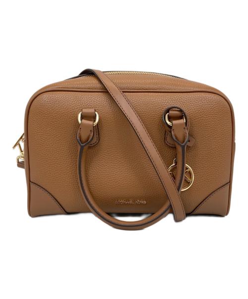 MICHAEL KORS（マイケルコース）MICHAEL KORS (マイケルコース) THOMPSON-2WAYショルダーバッグ ベージュの古着・服飾アイテム