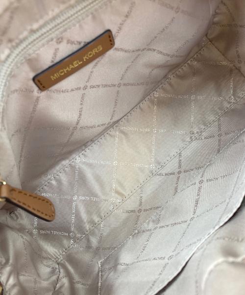 MICHAEL KORS（マイケルコース）MICHAEL KORS (マイケルコース) THOMPSON-2WAYショルダーバッグ ベージュの古着・服飾アイテム