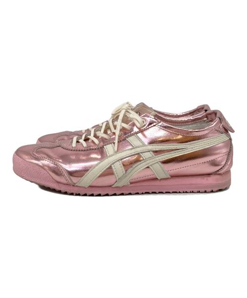 Onitsuka Tiger（オニツカタイガー）Onitsuka Tiger (オニツカタイガー) ローカットスニーカー ピンク サイズ:230の古着・服飾アイテム