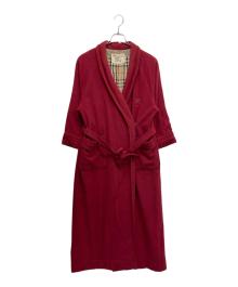 Burberry's（バーバリーズ）の古着「ウールガウンコート」｜レッド