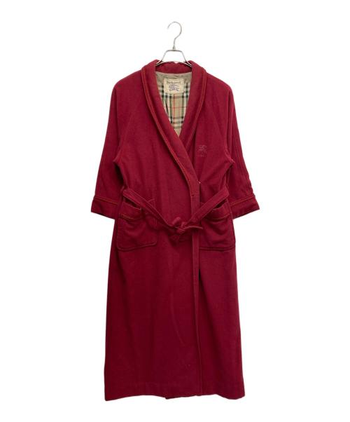 Burberry's（バーバリーズ）Burberry's (バーバリーズ) ウールガウンコート レッド サイズ:無しの古着・服飾アイテム