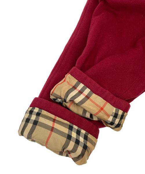 Burberry's（バーバリーズ）Burberry's (バーバリーズ) ウールガウンコート レッド サイズ:無しの古着・服飾アイテム
