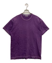 COMME des GARCONS HOMME（コムデギャルソン オム）の古着「ボックスシルエット 半袖Tシャツ」｜パープル