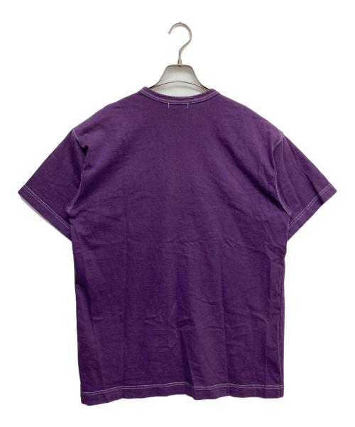 COMME des GARCONS HOMME（コムデギャルソン オム）COMME des GARCONS HOMME (コムデギャルソン オム) ボックスシルエット 半袖Tシャツ パープル サイズ:無しの古着・服飾アイテム