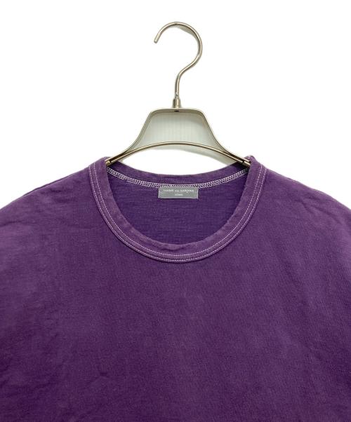 COMME des GARCONS HOMME（コムデギャルソン オム）COMME des GARCONS HOMME (コムデギャルソン オム) ボックスシルエット 半袖Tシャツ パープル サイズ:無しの古着・服飾アイテム