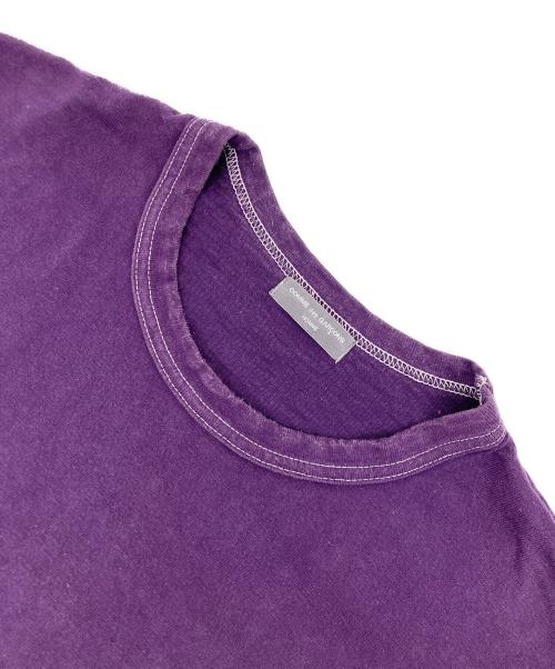 COMME des GARCONS HOMME（コムデギャルソン オム）COMME des GARCONS HOMME (コムデギャルソン オム) ボックスシルエット 半袖Tシャツ パープル サイズ:無しの古着・服飾アイテム