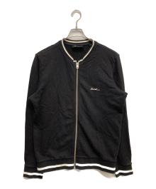 DIESEL（ディーゼル）の古着「ジップアップジャケット」｜ブラック