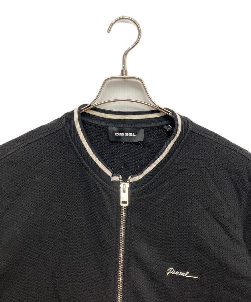 DIESEL（ディーゼル）DIESEL (ディーゼル) ジップアップジャケット ブラック サイズ:Lの古着・服飾アイテム