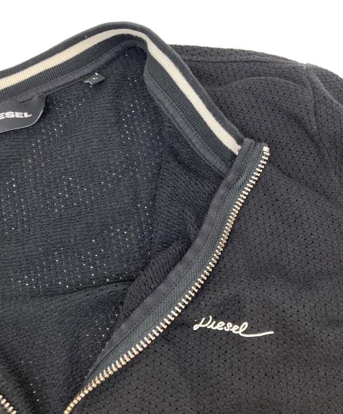 DIESEL（ディーゼル）DIESEL (ディーゼル) ジップアップジャケット ブラック サイズ:Lの古着・服飾アイテム