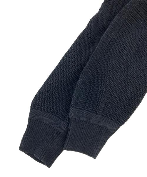 DIESEL（ディーゼル）DIESEL (ディーゼル) メッシュジップパーカー ブラック サイズ:Lの古着・服飾アイテム