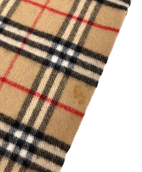 Burberry's（バーバリーズ）Burberry's (バーバリーズ) ノバチェックマフラー ブラウンの古着・服飾アイテム