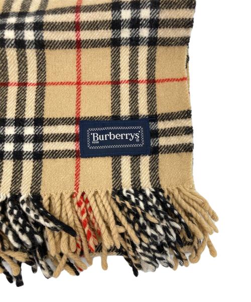 Burberry's（バーバリーズ）Burberry's (バーバリーズ) ノバチェックマフラー ブラウンの古着・服飾アイテム