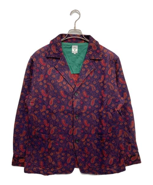 South2 West8（サウスツー ウエストエイト）South2 West8 (サウスツー ウエストエイト) Pen Jacket レッド×パープル サイズ:XSの古着・服飾アイテム