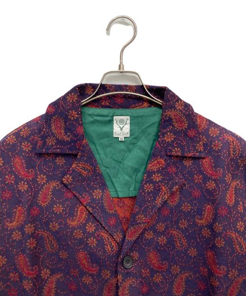 South2 West8（サウスツー ウエストエイト）South2 West8 (サウスツー ウエストエイト) Pen Jacket レッド×パープル サイズ:XSの古着・服飾アイテム