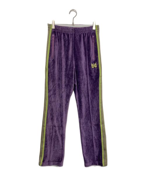 Needles（ニードルズ）Needles (ニードルズ) NARROW TRACK PANT グリーン×パープル サイズ:XSの古着・服飾アイテム