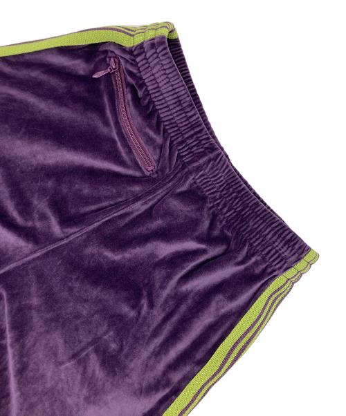 Needles（ニードルズ）Needles (ニードルズ) NARROW TRACK PANT グリーン×パープル サイズ:XSの古着・服飾アイテム
