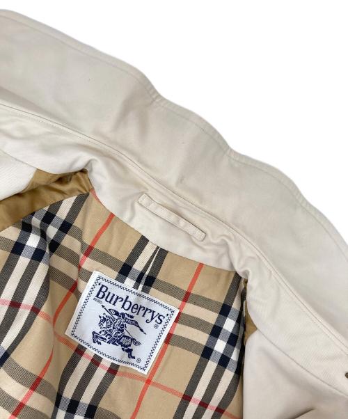 Burberry's（バーバリーズ）Burberry's (バーバリーズ) トレンチコート ホワイト サイズ:Sの古着・服飾アイテム
