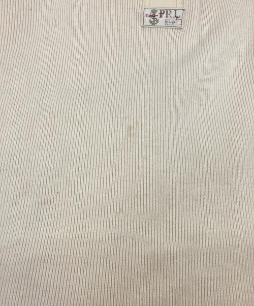 POLO RALPH LAUREN（ポロ・ラルフローレン）POLO RALPH LAUREN (ポロ・ラルフローレン) ヘンリーネックカットソー ホワイト サイズ:Lの古着・服飾アイテム