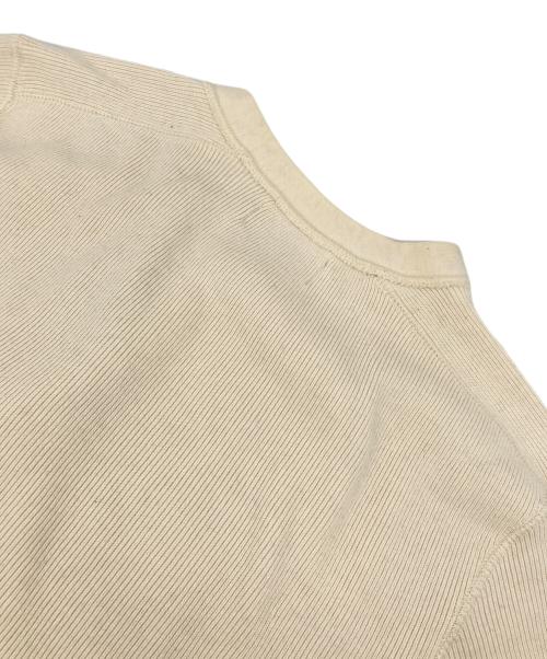POLO RALPH LAUREN（ポロ・ラルフローレン）POLO RALPH LAUREN (ポロ・ラルフローレン) ヘンリーネックカットソー ホワイト サイズ:Lの古着・服飾アイテム