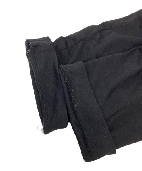 YOHJI YAMAMOTO（ヨウジヤマモト）YOHJI YAMAMOTO (ヨウジヤマモト) リラックスイージーパンツ ブラック サイズ:2の古着・服飾アイテム