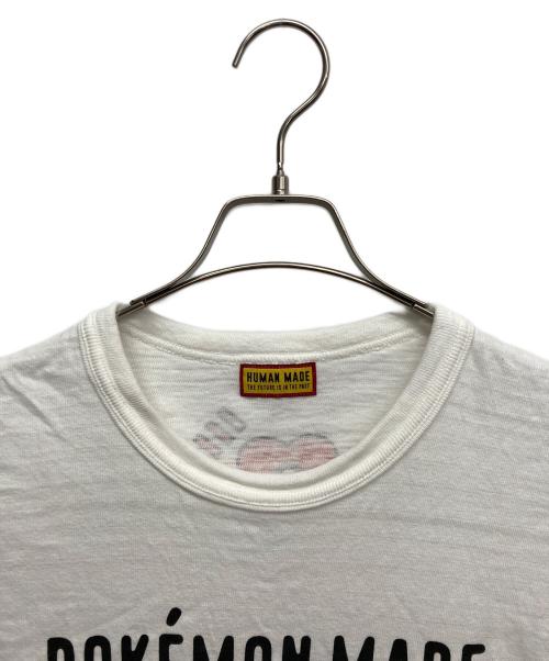 HUMAN MADE（ヒューマンメイド）HUMAN MADE (ヒューマンメイド) Pokemon Center (ポケモンセンター) プリントTシャツ　Tシャツ　半袖カットソー ホワイト サイズ:ＸＬの古着・服飾アイテム