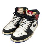 NIKE×FRAGMENT DESIGN×UNIONナイキ×フラグメントデザイン×ユニオン）の古着「Air Jordan 1 High OG」｜ブルー×レッド