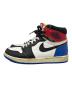 NIKE (ナイキ) FRAGMENT DESIGN (フラグメントデザイン) UNION (ユニオン) Air Jordan 1 High OG ブルー×レッド サイズ:26.5：25000円