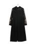 MURRAL（ミューラル）の古着「Petal collar lace dress」｜ブラック
