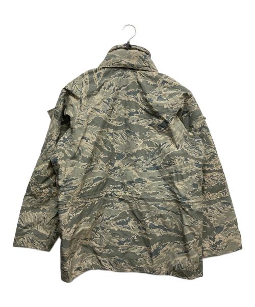 U.S. AIR FORCE（ユーエスエアフォース）U.S. AIR FORCE (ユーエスエアフォース) タイガーカモゴアテックスジャケット グレー サイズ:MEDIUM LONGの古着・服飾アイテム