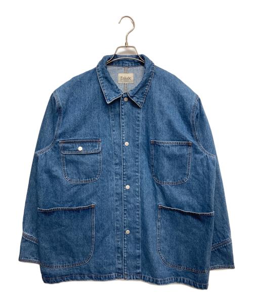 ENLUDE（アンルード）Enlude (アンルード) Discoat (ディスコート) デニムカバーオールジャケット インディゴ サイズ:Fの古着・服飾アイテム