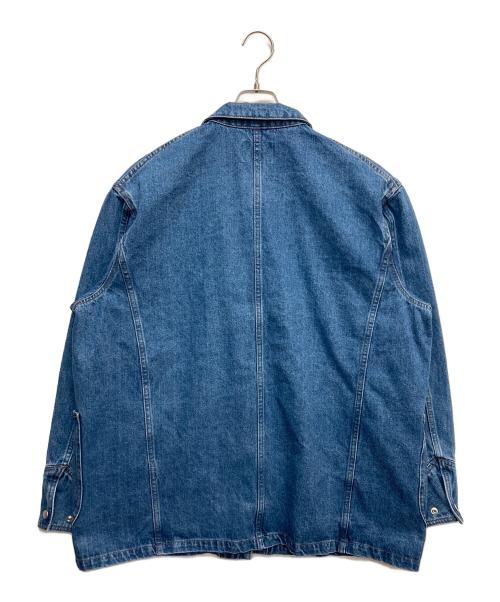 ENLUDE（アンルード）Enlude (アンルード) Discoat (ディスコート) デニムカバーオールジャケット インディゴ サイズ:Fの古着・服飾アイテム