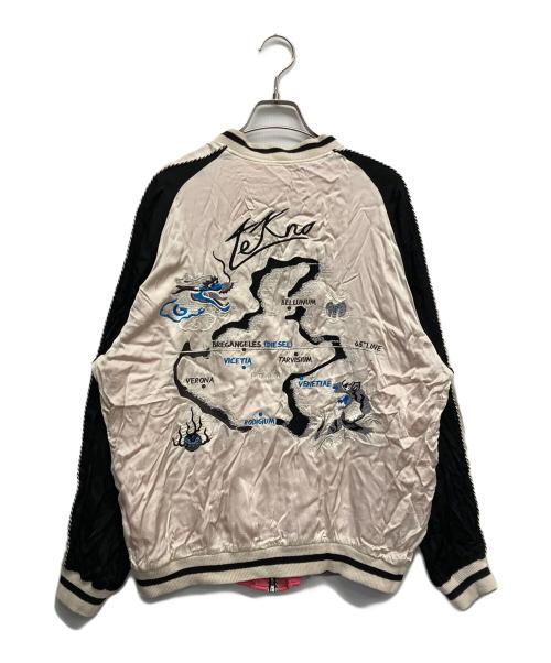 DIESEL（ディーゼル）DIESEL (ディーゼル) リバーシブルスカジャン ピンク サイズ:Sの古着・服飾アイテム