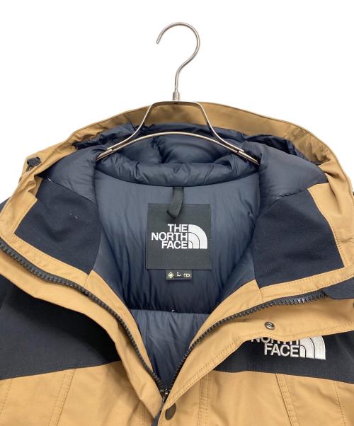THE NORTH FACE（ザ ノース フェイス）THE NORTH FACE (ザ ノース フェイス) マウンテンダウンジャケット ブラウン サイズ:Lの古着・服飾アイテム