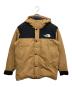 THE NORTH FACE（ザ ノース フェイス）の古着「マウンテンダウンジャケット」｜ブラウン