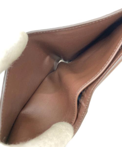 LOEWE（ロエベ）LOEWE (ロエベ) パズルバイフォールド コインウォレット ブラウンの古着・服飾アイテム