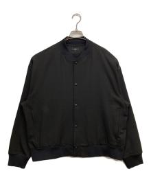 BEAMS（ビームス）の古着「FORMOZA ウールライクツイル ブルゾン」｜ブラック