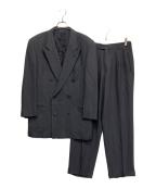 EMPORIO ARMANIエンポリオ アルマーニ）の古着「ダブルセットアップスーツ」｜チャコールグレー